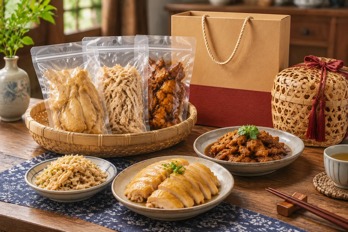 地方风味伴手礼场景示意图